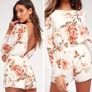 Ali and Jay backless romper